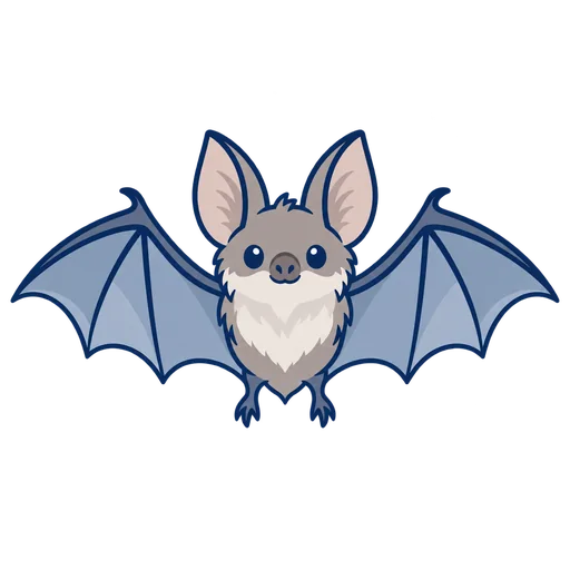 コウモリのイラスト